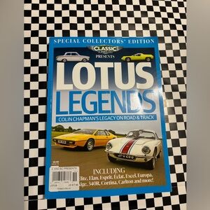 Classic Lotus Legends Magazine NEW